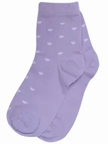 Детские носки RuSocks (Орудьевский трикотаж) рис. 04, СИРЕНЕВЫЕ (Д-45)