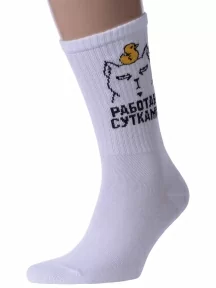 Спортивные носки Брестские (БЧК), 21С4201, рис. 171 БЕЛЫЕ