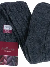 Женские гольфины RuSocks (Орудьевский трикотаж) ТЕМНО-СЕРЫЕ (Ж-156)