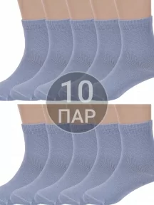 Комплект из 10 пар детских носков ХОХ, 10-d-1227, СВЕТЛО-СЕРЫЕ