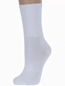 Женские медицинские носки Брестские (БЧК), 14С1202, рис. 033, БЕЛЫЕ