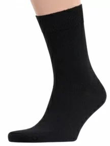 Набор из 24 пар мужских носков "Cavalliere" (RuSocks), CR-24, черные