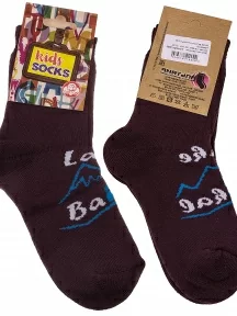 Детские махровые носки Альтаир, С67, КОРИЧНЕВЫЕ