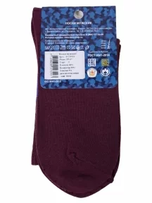 Мужские спортивные носки "Борисоглебский трикотаж", 4С1011, БОРДОВЫЕ