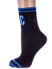 Комплект из 2 пар детских махровых носков Conte kids рис. 595, СИНИЕ (2-21С-13СП)