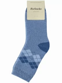 Детские махровые носки RuSocks (Орудьевский трикотаж), Д-49, ДЖИНС