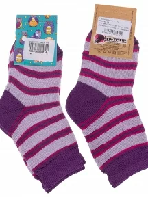 Детские махровые носки Альтаир, С114, СИРЕНЕВО-ФИОЛЕТОВЫЕ