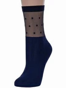 Женские носки Conte, 19С-29СП, MARINO, темно-синие