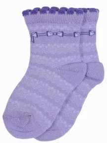 Детские носки LORENZline, Л23, СИРЕНЕВЫЕ