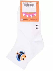 Детские спортивные носки Hobby Line, Ндх3594, БЕЛЫЕ