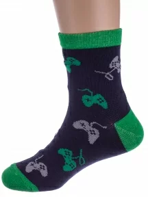 Детские носки "Борисоглебский трикотаж", 8С230, ТЕМНО-СИНИЕ