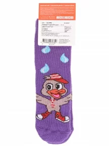 Детские махровые носки Брестские (БЧК), 14С3060, рис. 255, ЛИЛОВЫЕ