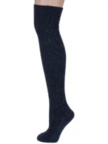 Женские гольфины RuSocks (Орудьевский трикотаж) ЧЕРНЫЕ (Ж-156)
