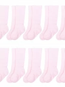 Комплект из 10 пар детских гольфов Альтаир, 10-А15, СВЕТЛО-РОЗОВЫЕ