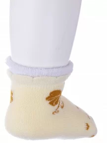 Детские махровые носки "Красная ветка", Д-650, БЕЖЕВЫЕ