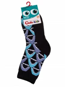 Детские махровые носки Conte kids, 21С-13СП, рис. 593, БИРЮЗОВЫЕ