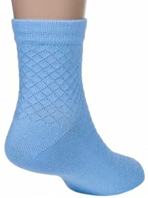 Детские носки "Носкофф" (АЛСУ), ЛС58, ГОЛУБЫЕ