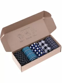 Набор из 5 пар мужских носков MSCLUB №М30, ВИ5-НМ30, микс 2