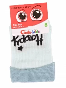 Детские носки Conte kids, 5С-11СП, рис. 905, БЛЕДНО-БИРЮЗОВЫЕ