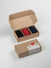 Набор из 3 пар мужских носков MSCLUB, 3-ПН-01, микс 4