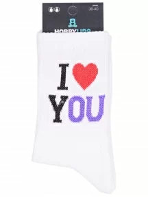 Спортивные носки Hobby Line, нус80159-51-17-04, БЕЛЫЕ