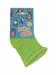 Детские носки без резинки Альтаир, С63, САЛАТОВЫЕ