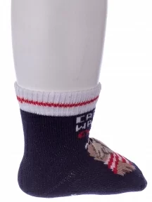 Детские носки Conte kids, 7С-54СП, рис. 471, ТЕМНО-СИНИЕ