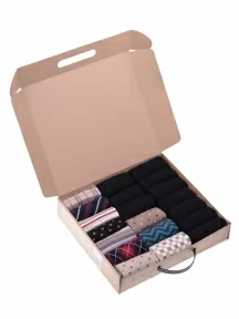 Набор из 20 пар мужских носков MSCLUB №М33, ВИМ20-33, микс