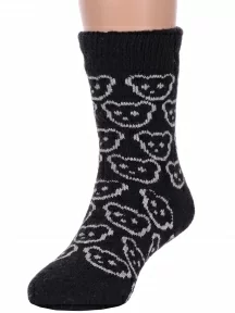 Детские теплые махровые носки Hobby Line, Ндад7621-01, ЧЕРНЫЕ