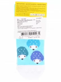 Детские махровые носки Брестские (БЧК), 14С3060, рис. 891, ЛАЗУРНЫЕ