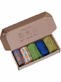 Набор из 5 пар мужских носков MSCLUB №М23, ВИ5-НМ23, микс 1