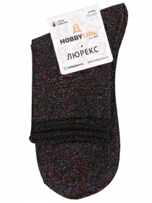 Женские носки Hobby Line, Нжл2115, ЧЕРНЫЕ