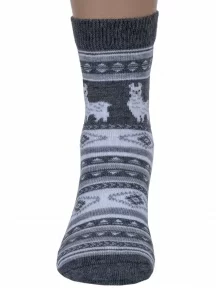 Комплект из 5 пар детских носков RuSocks (Орудьевский трикотаж), 5-Д3-13159, рис. 05, ТЕМНО-СЕРЫЕ