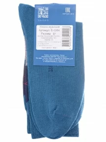 Мужские носки «Красная ветка», С-1354, БИРЮЗОВЫЕ
