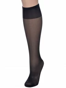 Женские гольфы Conte, 14С-57СП/Tension soft 40Г, Nero, черные