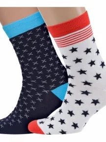 Комплект из 2 пар носков ХОХ FANTASY, 2-XF, микс 29