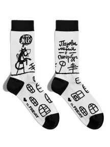 Носки St. Friday Socks St.Petersburg's roofs. Белые (X10-1596-02)