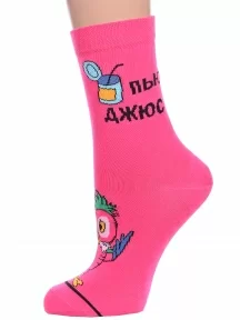 Женские носки Брестские (БЧК), 23С1161, рис. 638, ФУКСИЯ