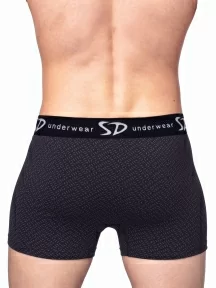 Мужские трусы-боксеры SD (by Salvador Dali), SD2053-1, ЧЕРНЫЕ