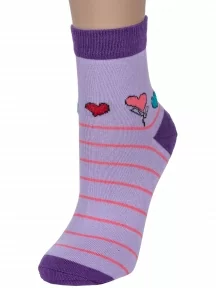 Женские носки VASILINA, 7С3263, ФИОЛЕТОВЫЕ