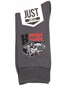 Мужские носки «Красная ветка», С-2068, СЕРЫЕ