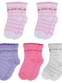 Комплект из 5 пар детских носков LORENZLine микс 18 (5-Л23)