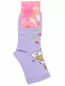 Детские носки LORENZline, П1, СИРЕНЕВЫЕ