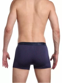 Мужские бамбуковые трусы-боксеры Sergio Dallini, SG2950-2, СИНИЕ