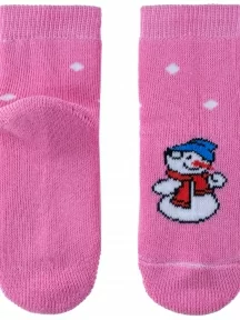 Детские махровые носки Альтаир, С90, РОЗОВЫЕ