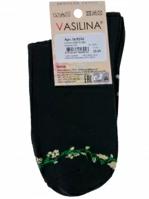Женские носки VASILINA, 0С9252, ЧЕРНЫЕ