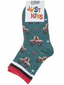 Детские носки "Красная ветка", С-2162, ЗЕЛЕНЫЕ