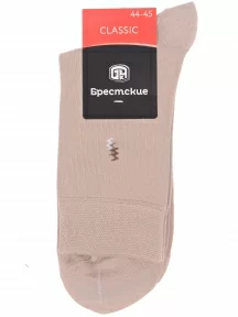 Мужские носки Брестские (БЧК), 14с2122, рис. 464, ПЕСОЧНЫЕ