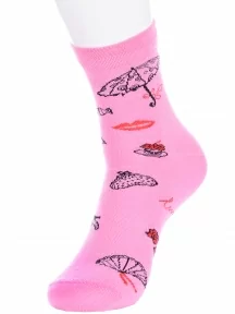 Детские носки LORENZline, П6, РОЗОВЫЕ