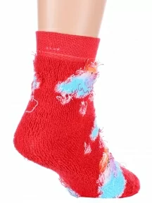Детские махровые носки Брестские (БЧК), 14С3060, рис. 168, ВИШНЕВЫЕ